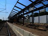 Foto zu einer Referenz: Bahnsteigbau, Betonbau