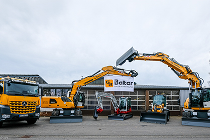 Maschinenpark • Balter Bauunternehmung Maschinenpark • Balter Bauunternehmung